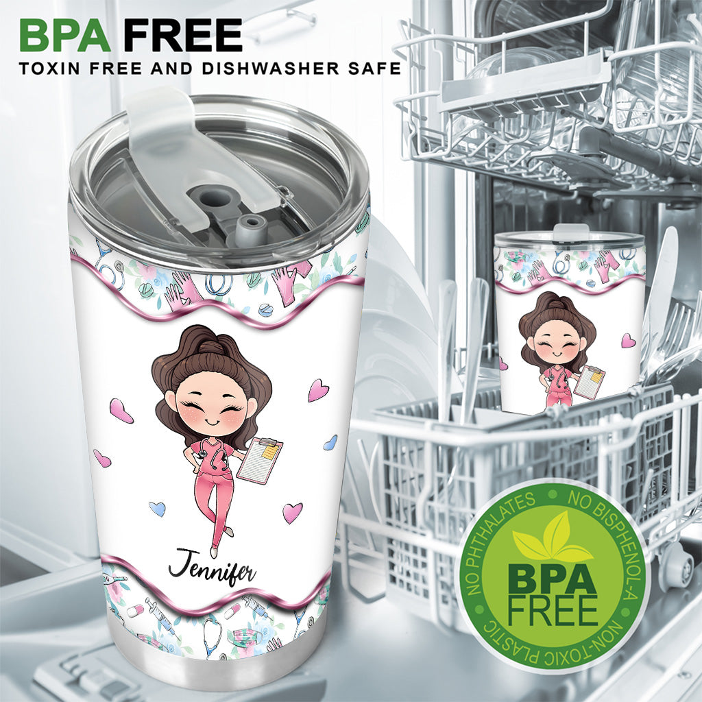 Vie d'infirmière - Gobelet personnalisé pour infirmière