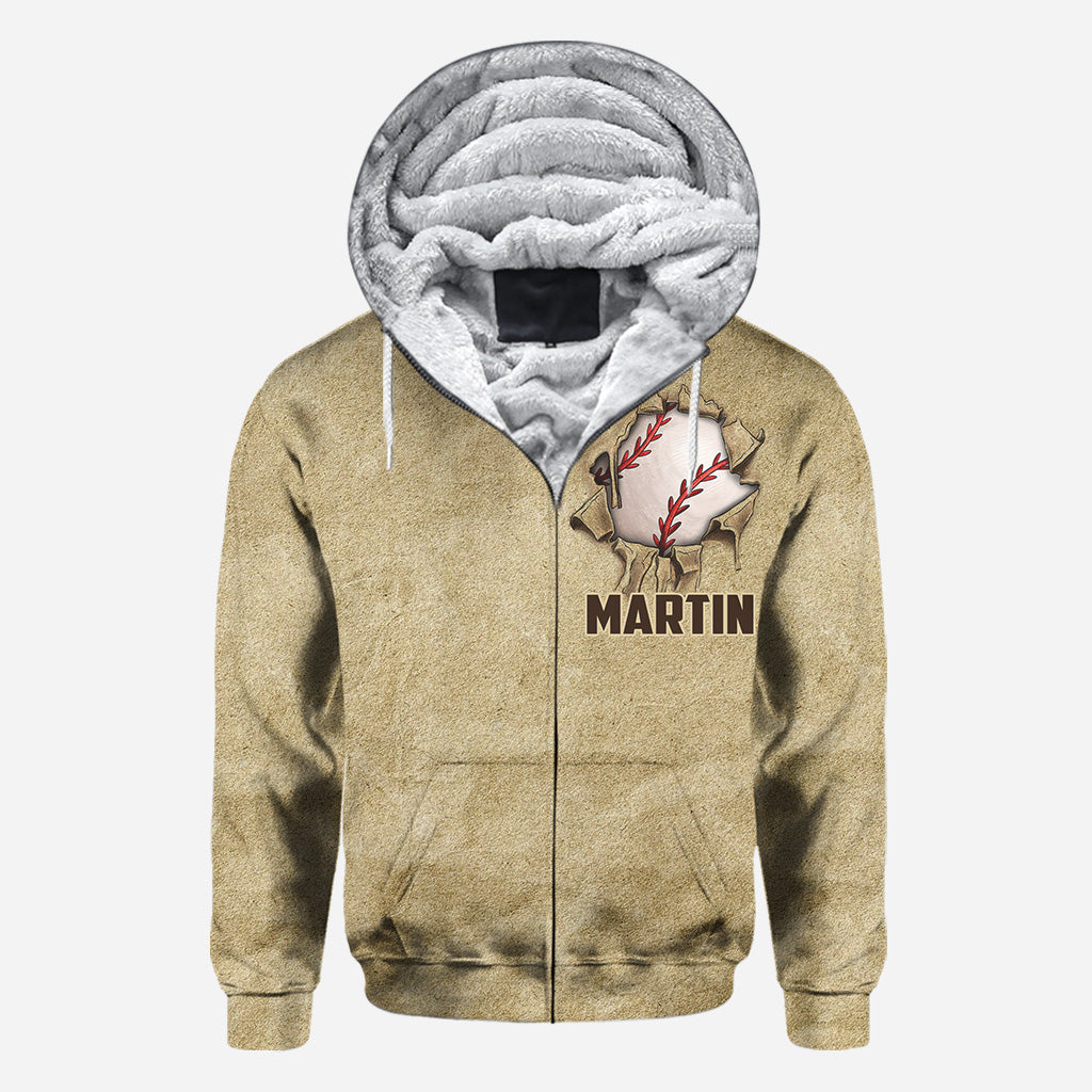 Love Baseball - Personalized Baseball All Over Shirt