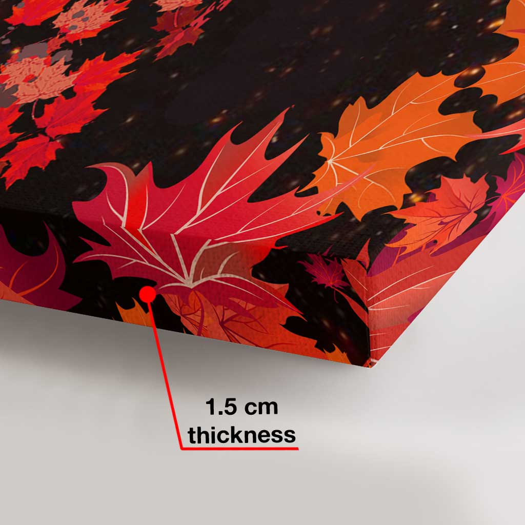 Dieu a béni le chemin difficile - Toile et affiche personnalisées pour couples