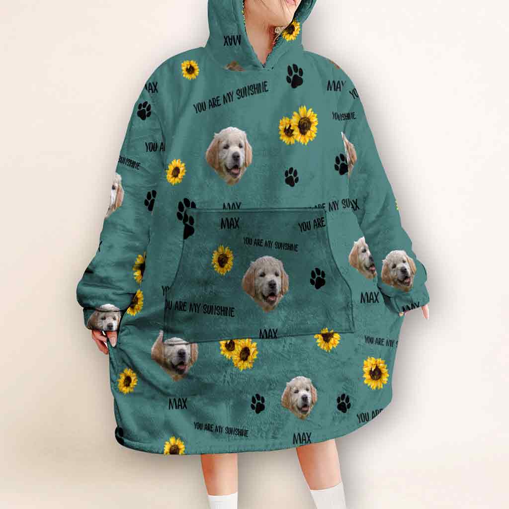 Tu es mon rayon de soleil - Cadeau pour amoureux des chats - Couverture à capuche personnalisée