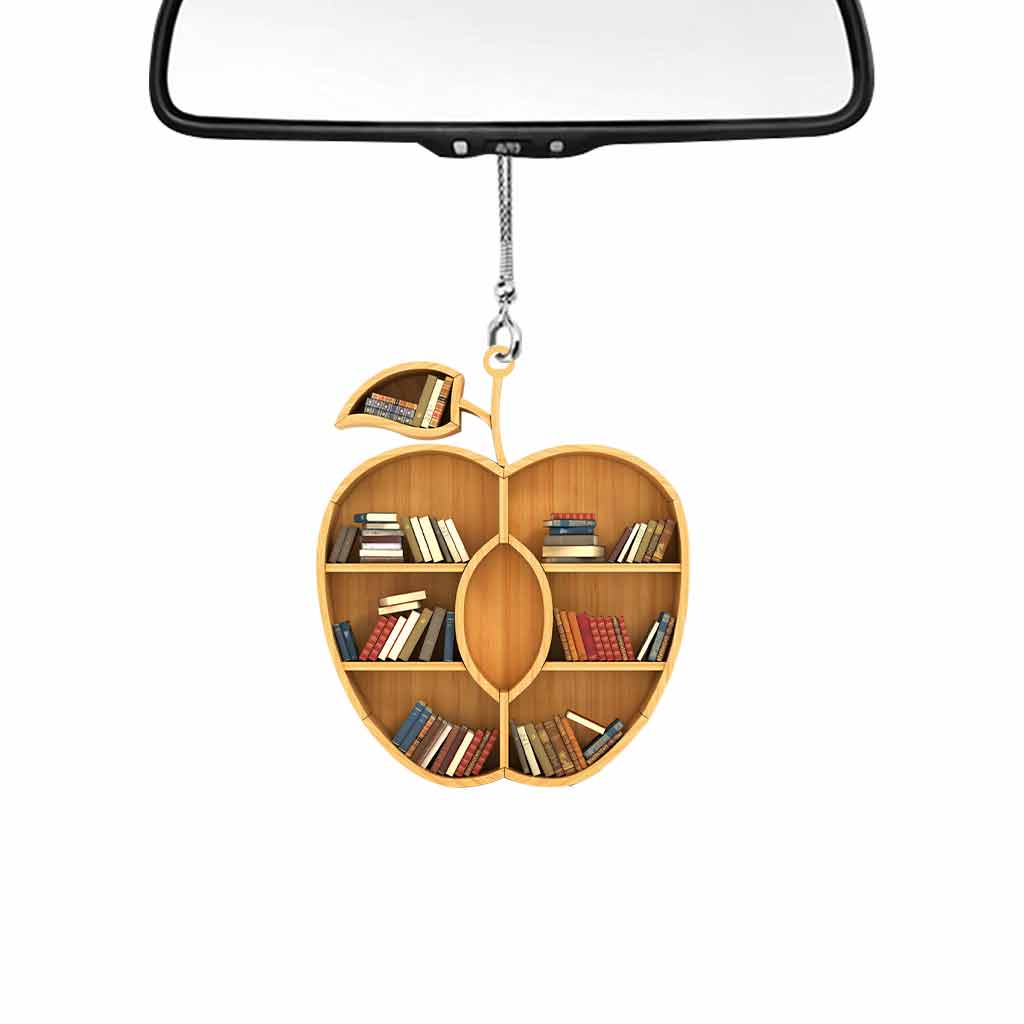 It's A Good Day To Read A Book - Teacher Car Ornament (Printed On Both Sides)