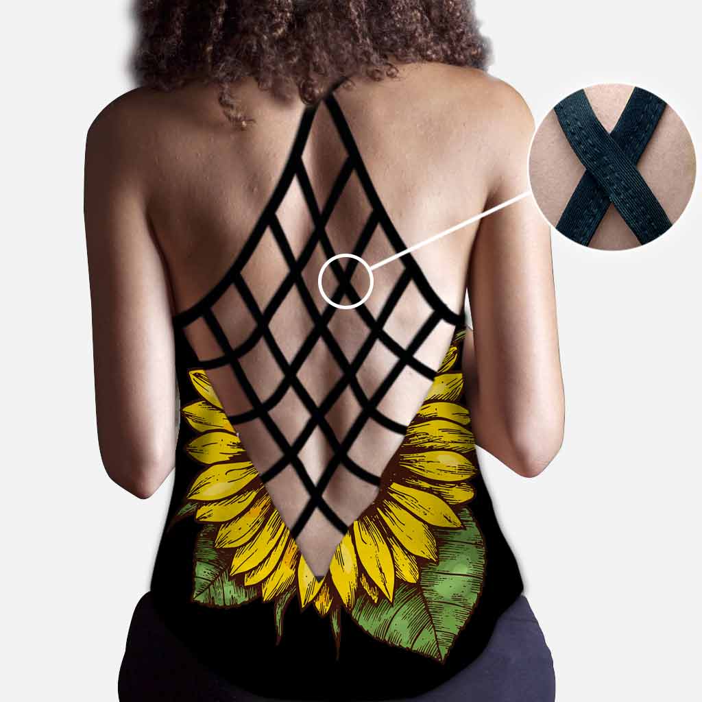 Country Girl - Débardeur et legging personnalisés avec croix de chasse