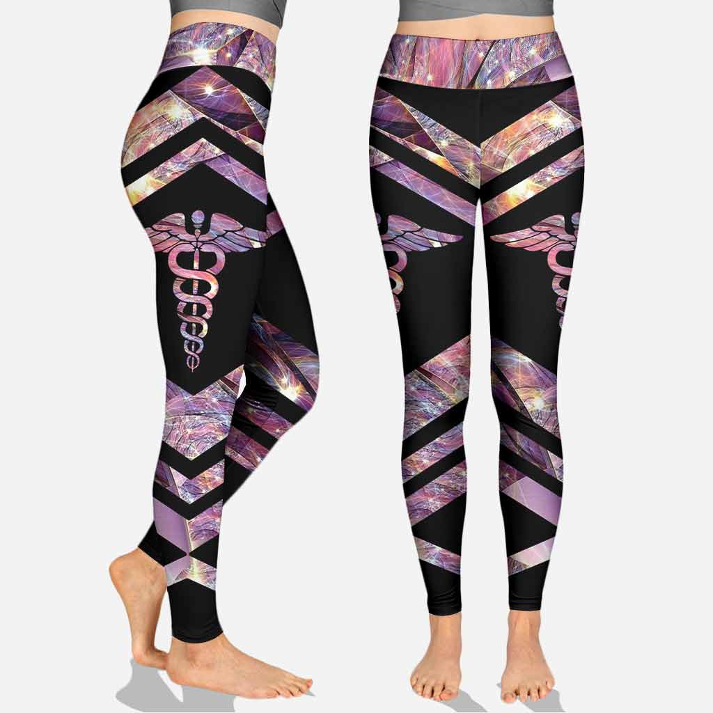 Je suis une femme simple - Débardeur et legging personnalisés « Infirmière » avec croix