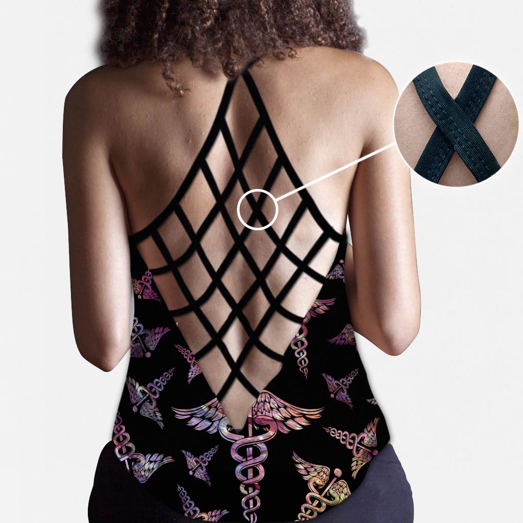 Débardeur Love Nurse Life Cross