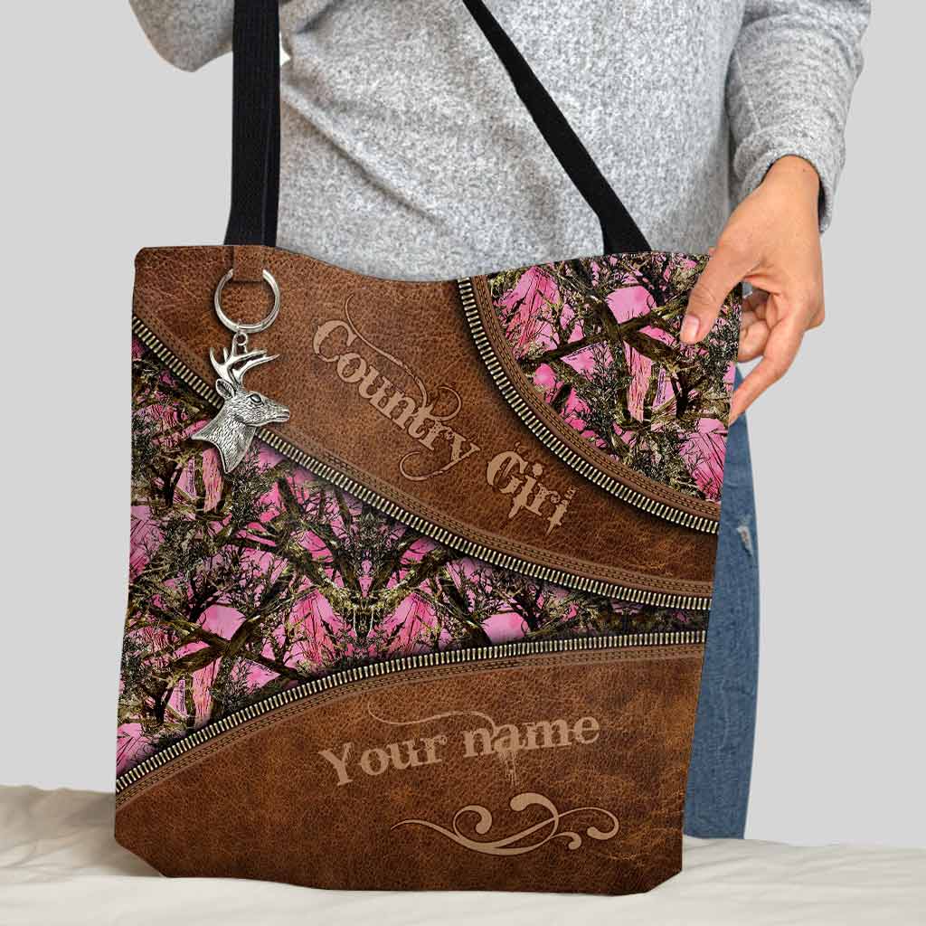 Sac fourre-tout personnalisé Country Girl - Chasse