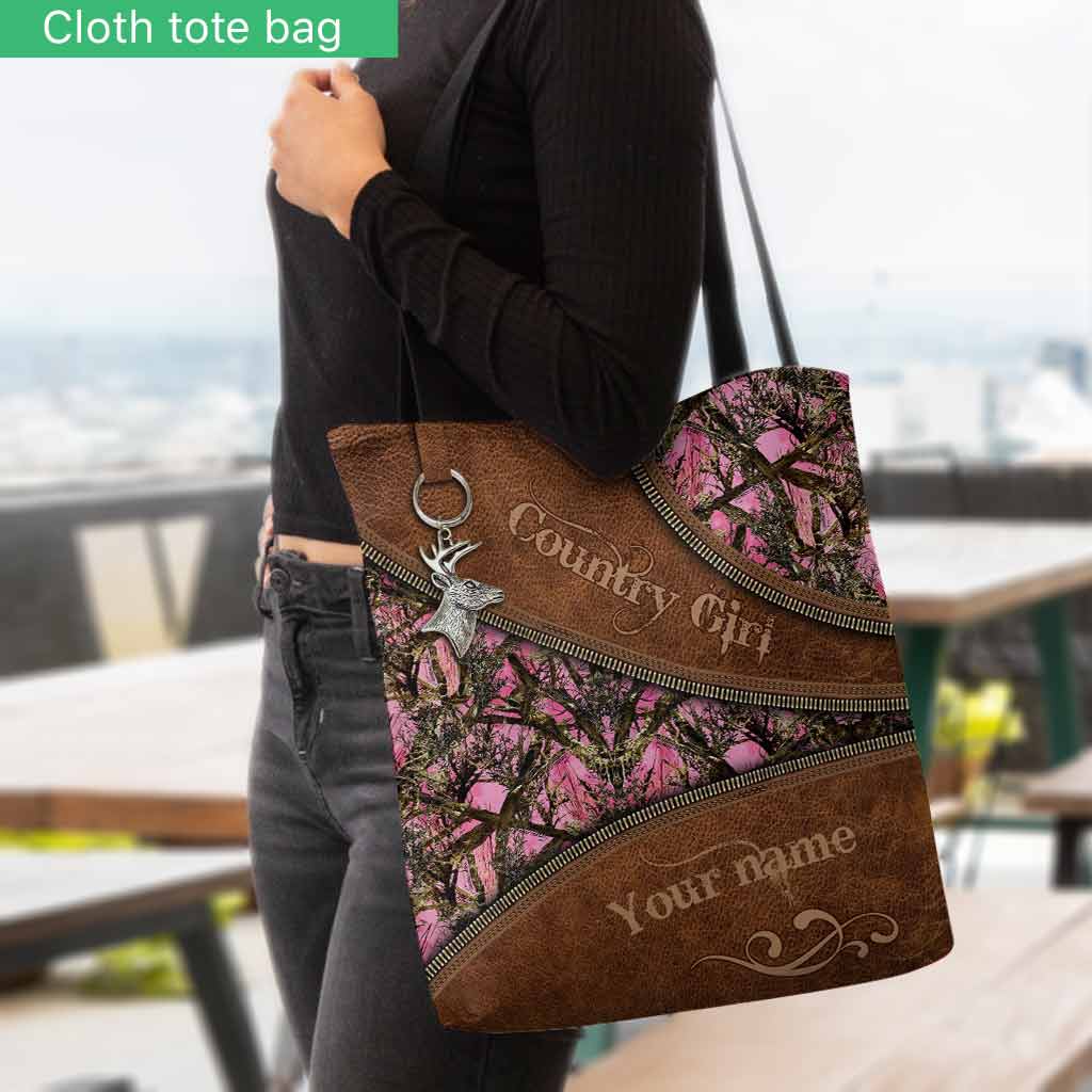Sac fourre-tout personnalisé Country Girl - Chasse