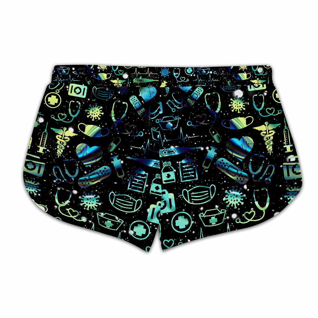 Vie d'infirmière - Débardeur et short personnalisés pour infirmière