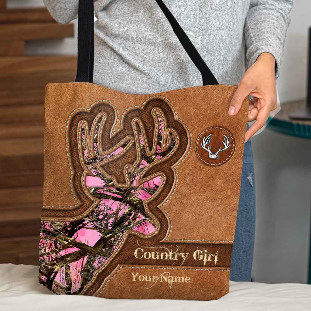 Sac fourre-tout de chasse personnalisé Country Girl