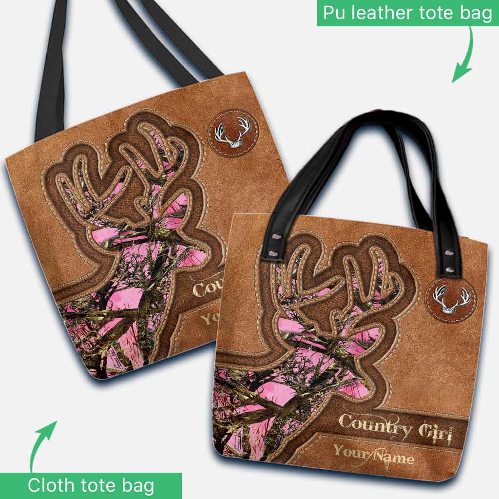 Sac fourre-tout de chasse personnalisé Country Girl