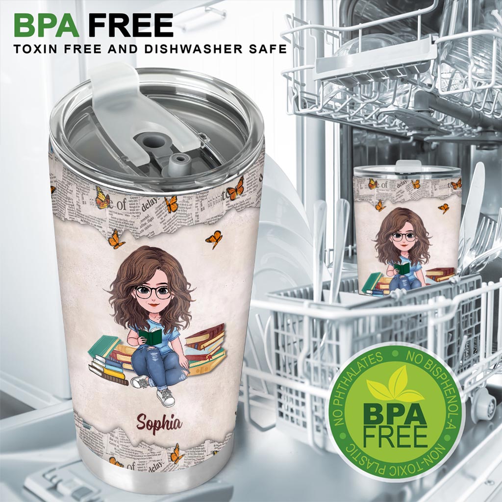 J'adore les jours où mon seul problème est de choisir un livre à lire - Cadeau de livres pour maman, fille, petite amie, épouse - Gobelet personnalisé