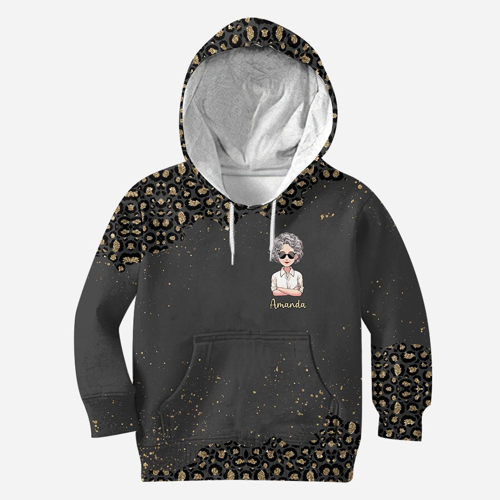 Maman Légende Grand-mère - Sweat à capuche et legging personnalisés pour la fête des mères