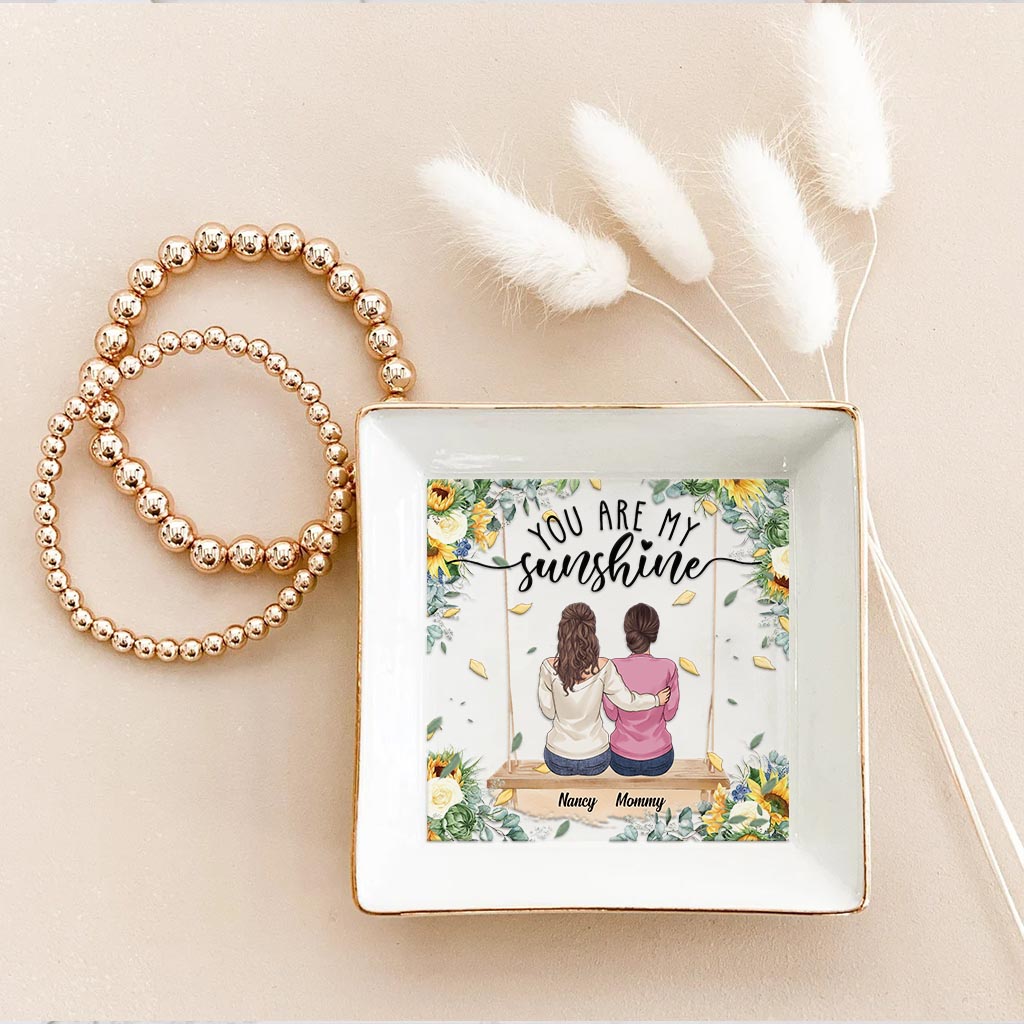 Tu es mon rayon de soleil - Porte-bijoux personnalisé pour la fête des mères