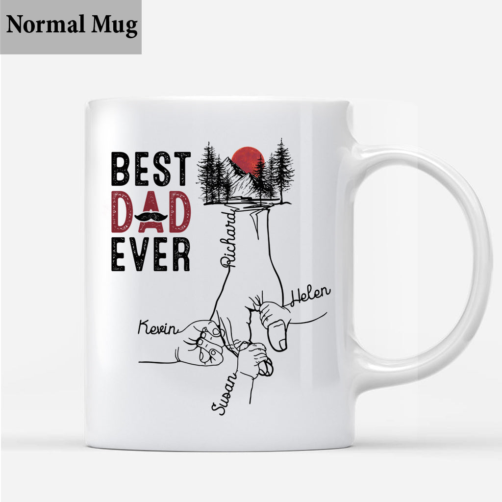 Meilleur papa du monde - Mug personnalisé pour papa