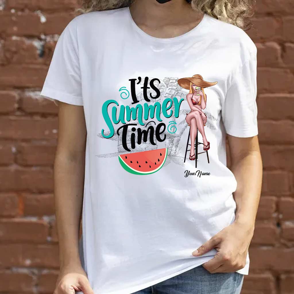 It's Summer Time - Personalized Sea Lover T-shirt and Hoodie