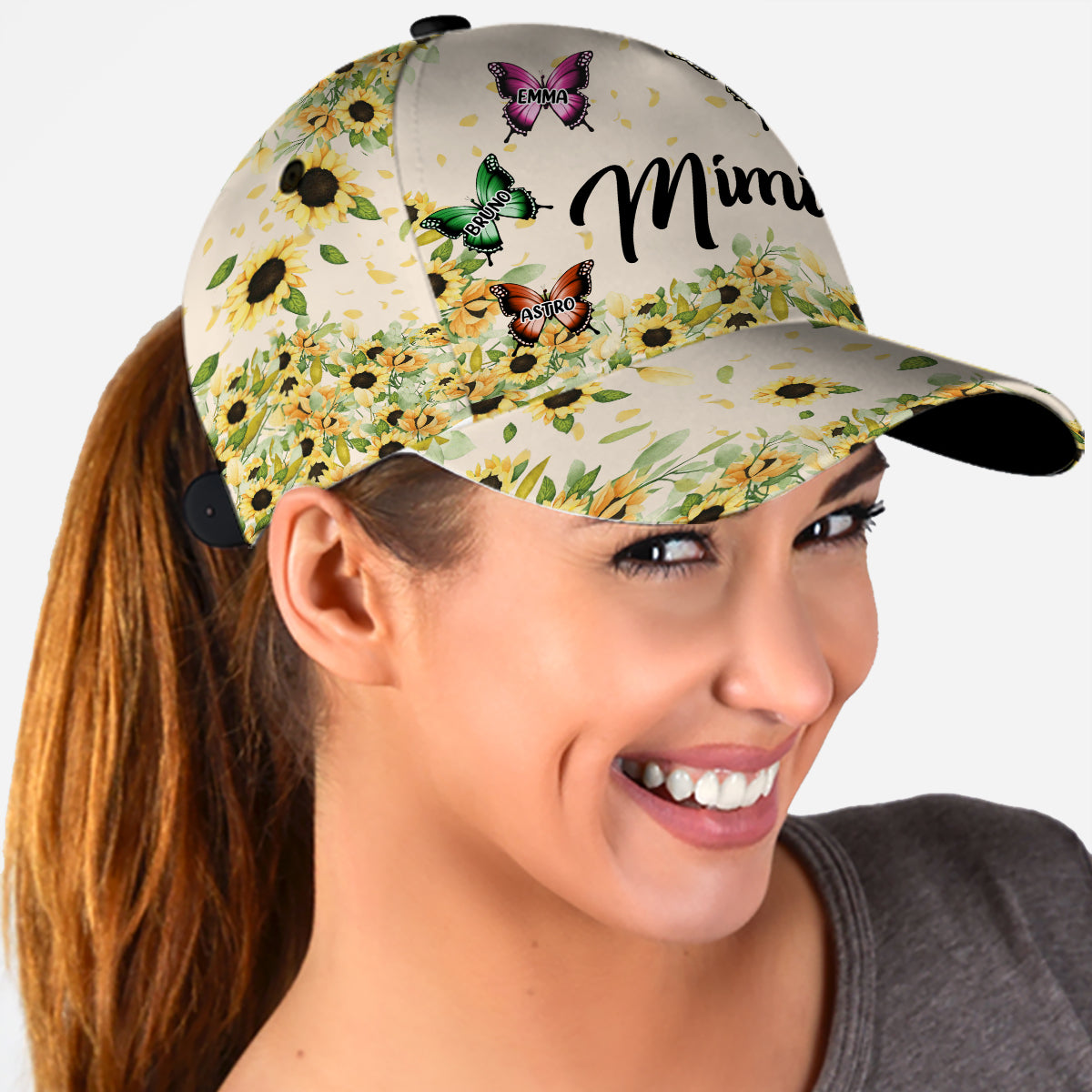 Meilleure grand-mère du monde - Casquette classique personnalisée pour grand-mère