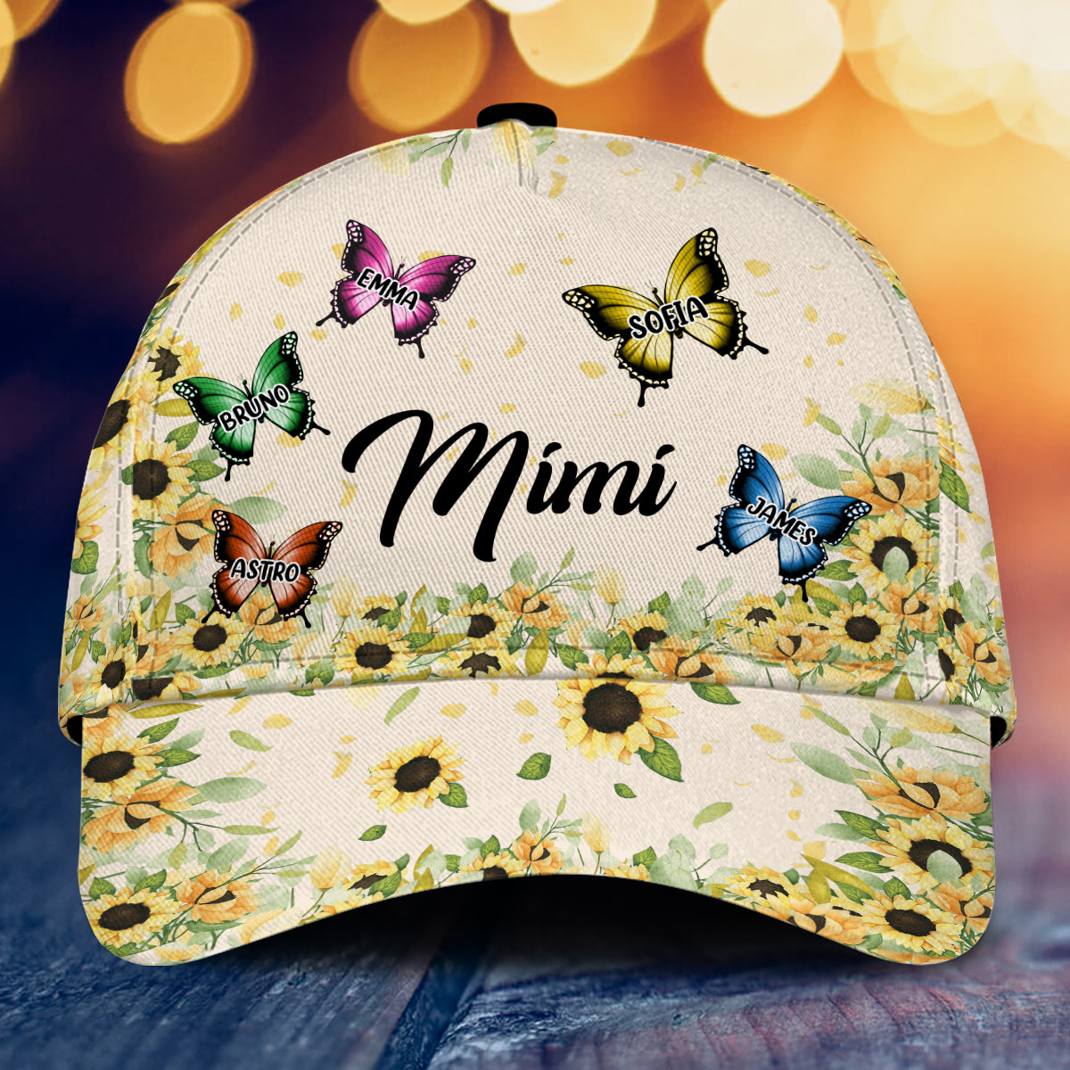 Meilleure grand-mère du monde - Casquette classique personnalisée pour grand-mère
