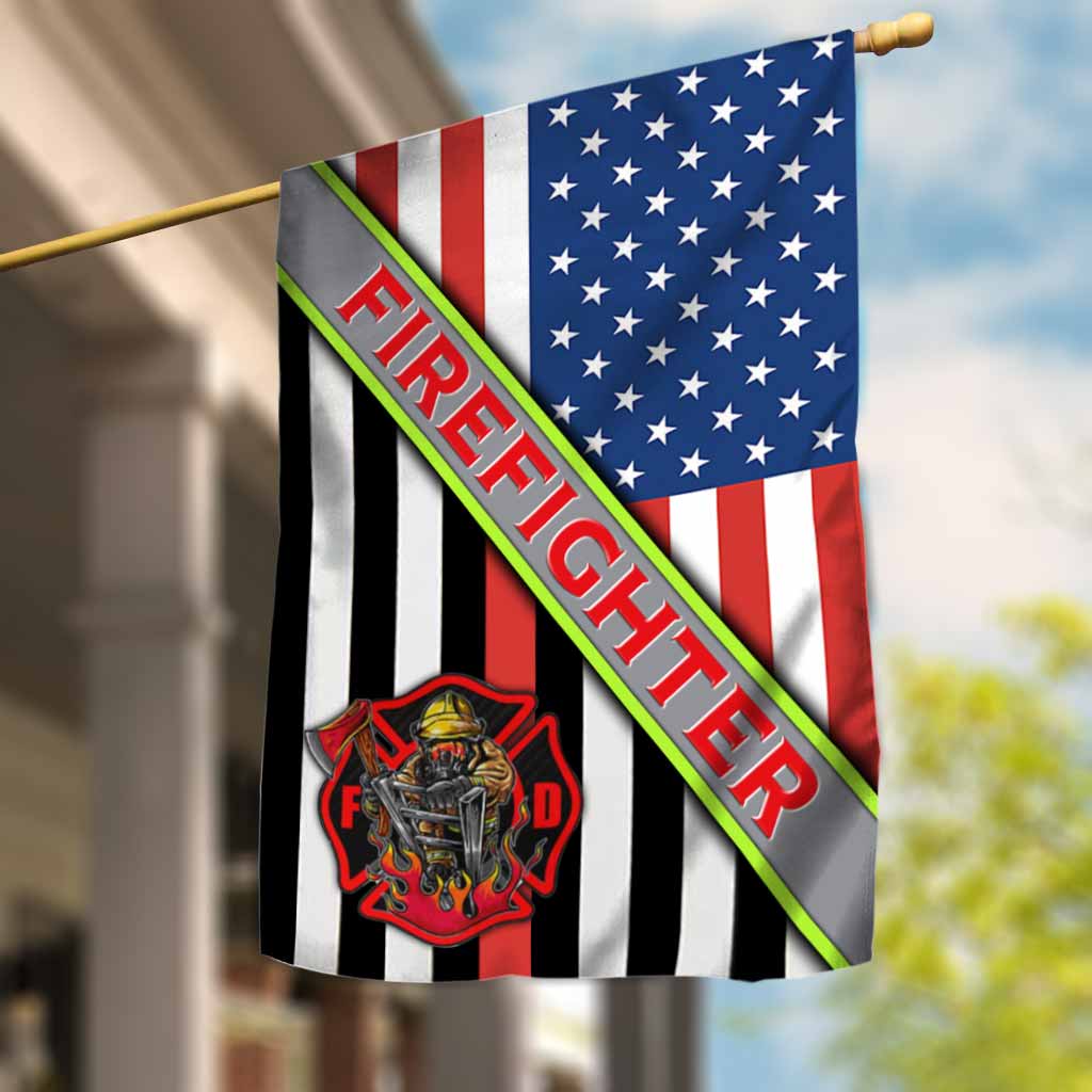 Drapeau de la maison des pompiers