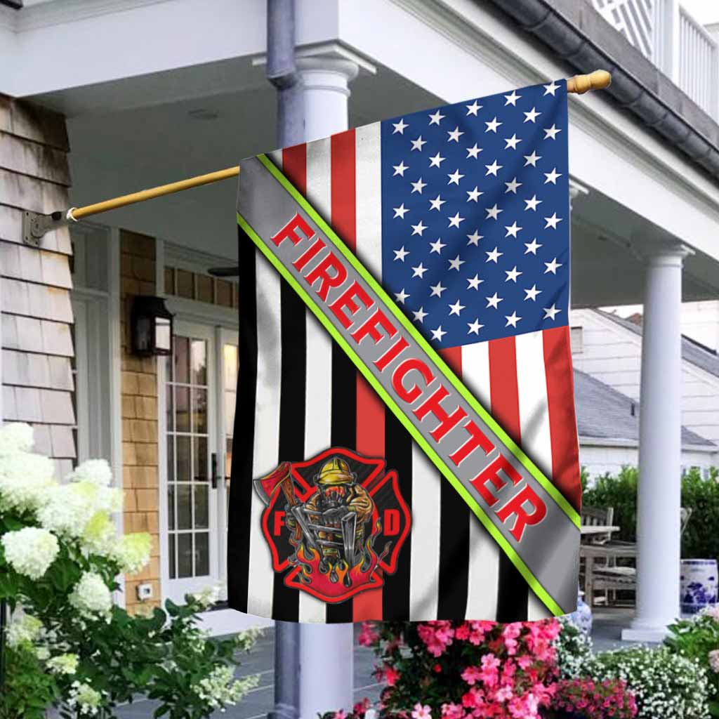 Drapeau de la maison des pompiers