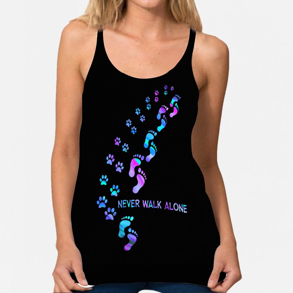 Débardeur Never Walk Alone - Croix de chien