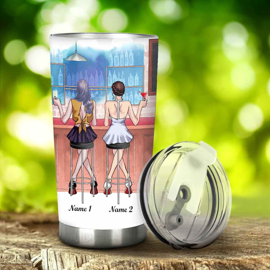 Whiskey And Ice - Gobelet personnalisé pour meilleure amie