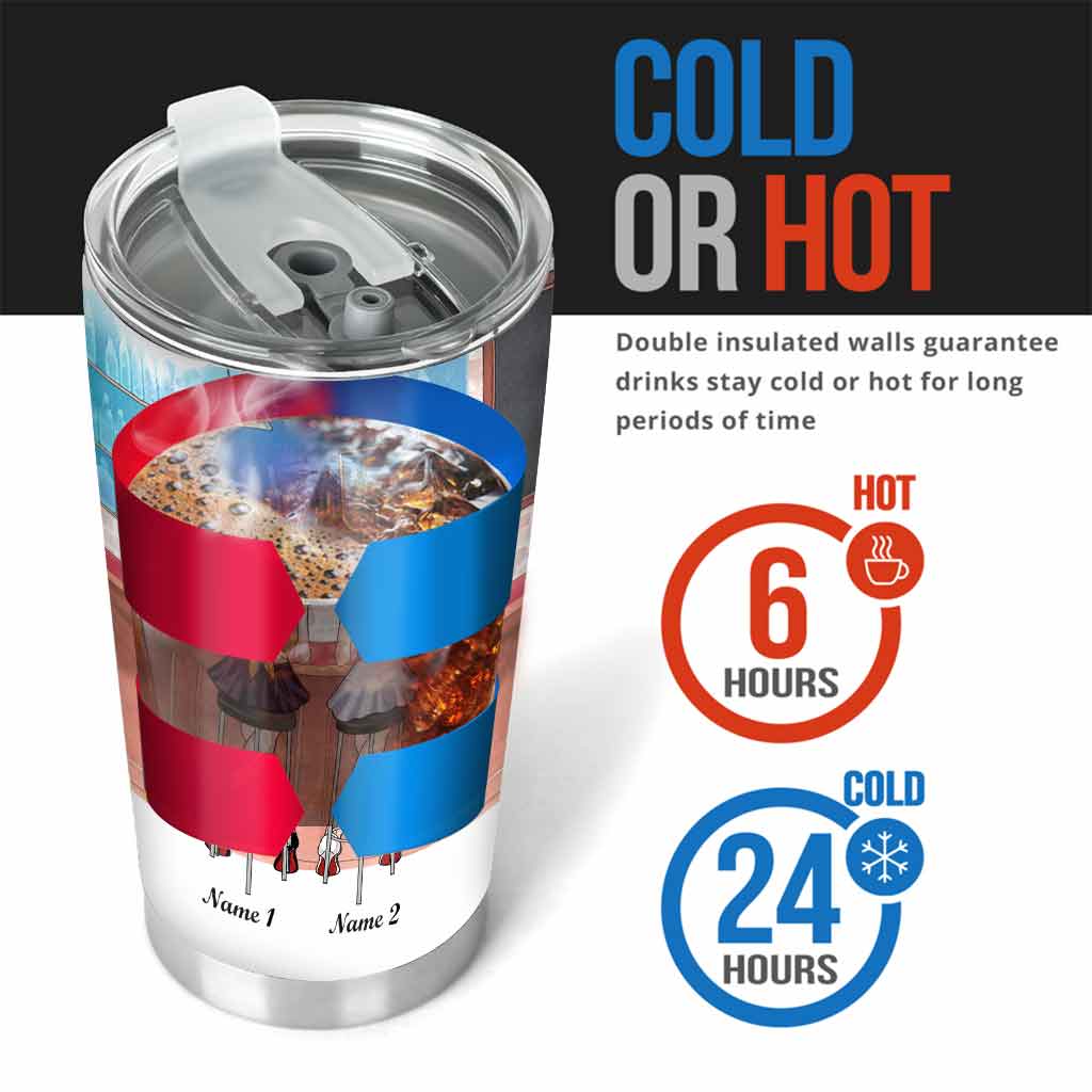 Whiskey And Ice - Gobelet personnalisé pour meilleure amie