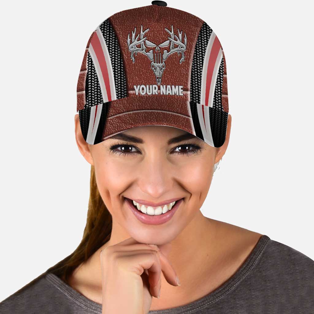 Love Hunting -  Personalized Classic Cap With Metal Pattern Print