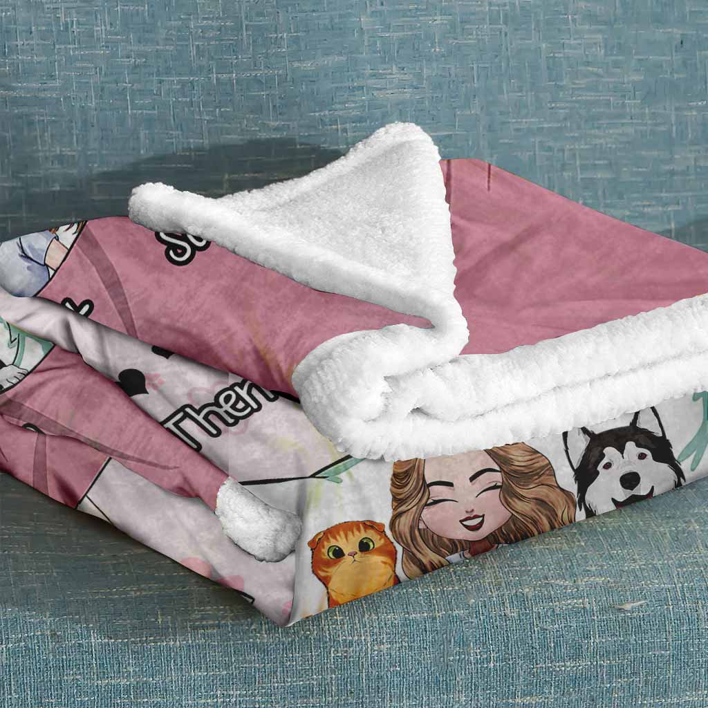 D'abord, nous avons conquis ton cœur - Couverture personnalisée pour chien