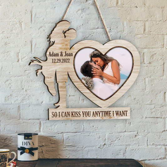 If I Know What Love Is - Personalized Couple Wood Sign