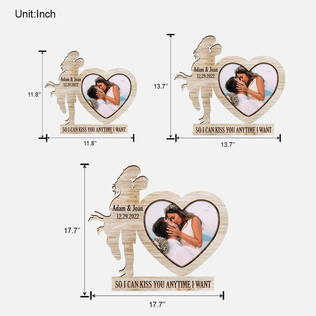 If I Know What Love Is - Personalized Couple Wood Sign