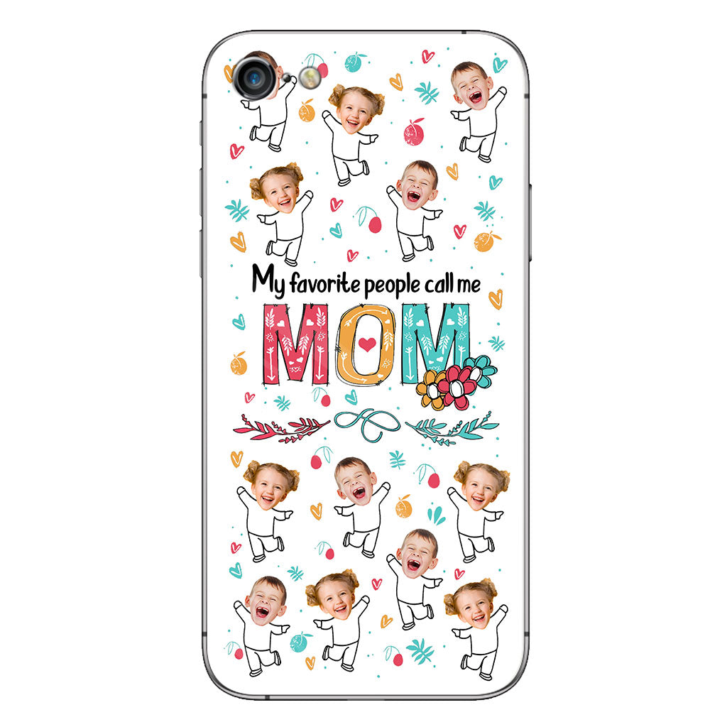 Mes personnes préférées m'appellent Nana - Cadeau pour grand-mère, maman - Coque de téléphone personnalisée
