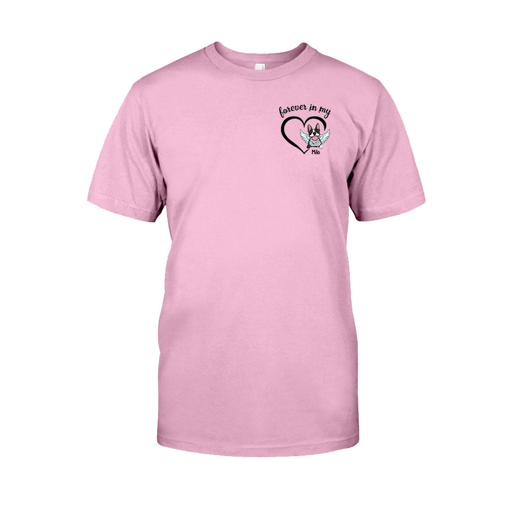 À jamais dans mon cœur - T-shirt et sweat à capuche personnalisés pour chien