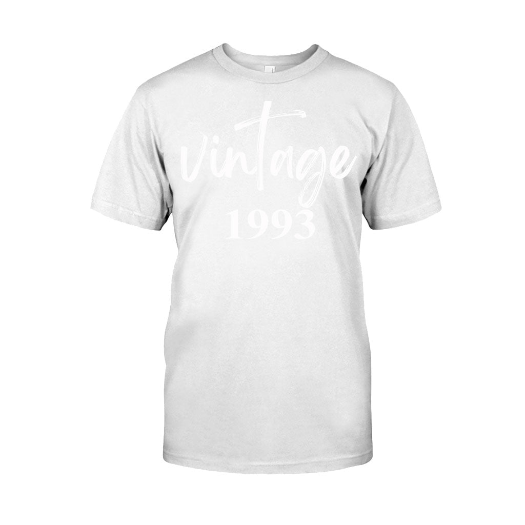 Version vintage - T-shirt et sweat à capuche personnalisés pour anniversaire