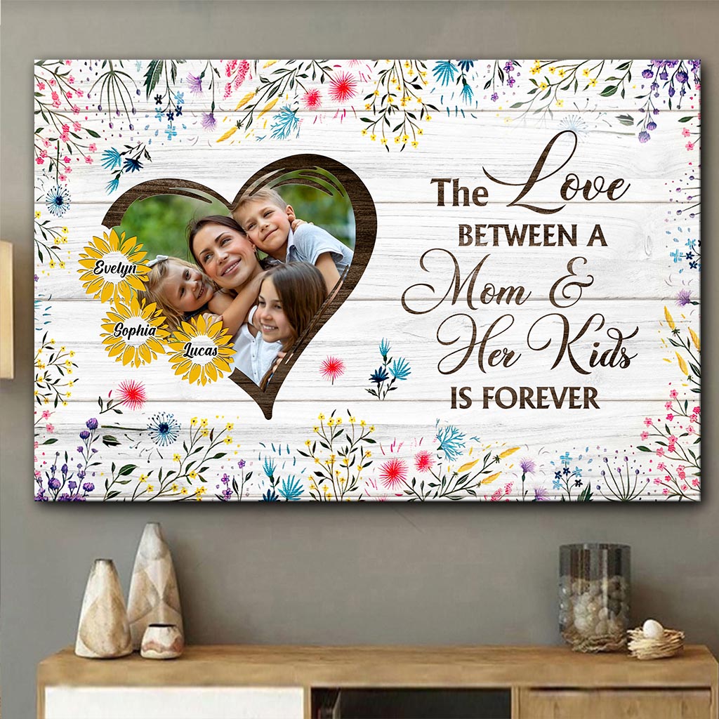 Si les mamans étaient des fleurs - Toile et affiche personnalisées pour maman
