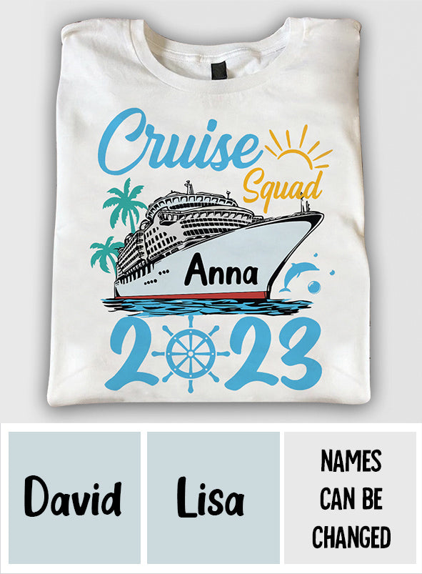 Cruising Squad - Personalized Cruising T-shirt And Hoodie