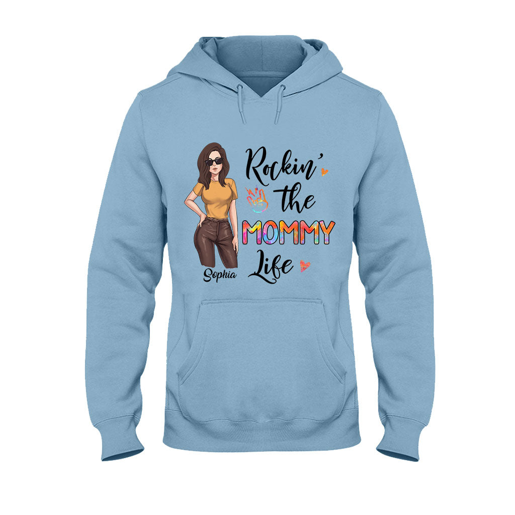 Rockin' The Nana Life - Gift for grandma, mom - Personalized T-shirt And Hoodie
