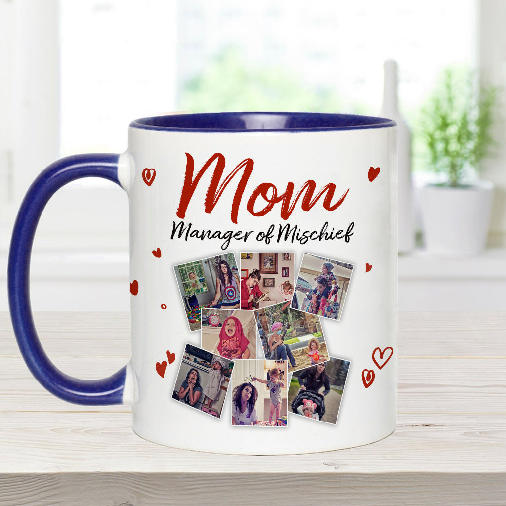 Mug personnalisé « Maman, la reine des bêtises »