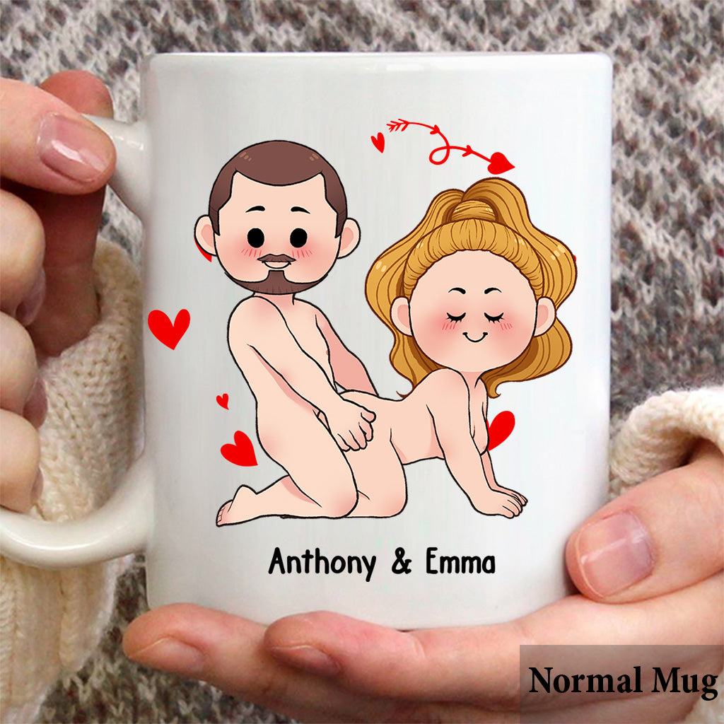 Je veux juste que tu sois heureux - Cadeau pour couple (mari, femme, petit ami, petite amie) - Mug personnalisé