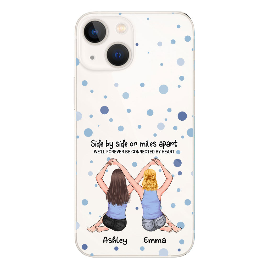 Meilleure amie pour toujours - Cadeau pour sa meilleure amie - Coque de téléphone transparente personnalisée