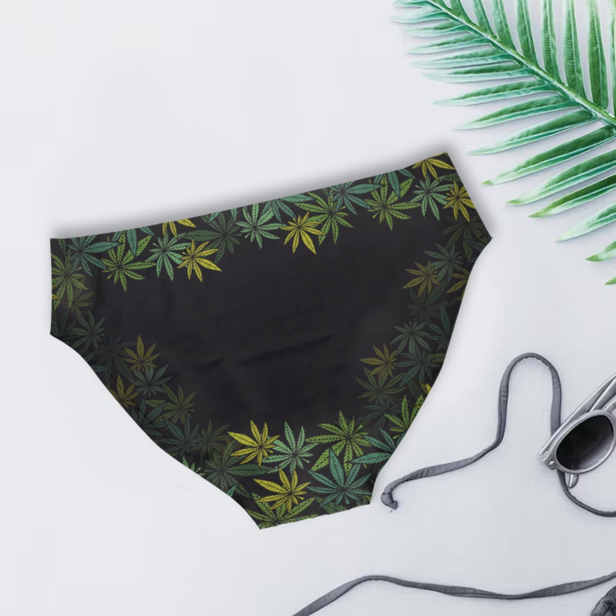 World Dopest Boyfriend Girlfriend 420 Couple - Personalized Weed Women Briefs & Men Boxer Briefs