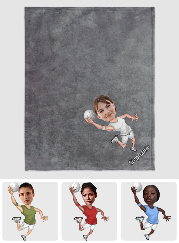 Love Sports - Couverture de volleyball personnalisée