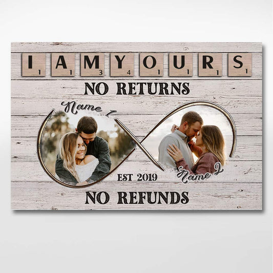 I'm Yours - Personalized Couple Poster
