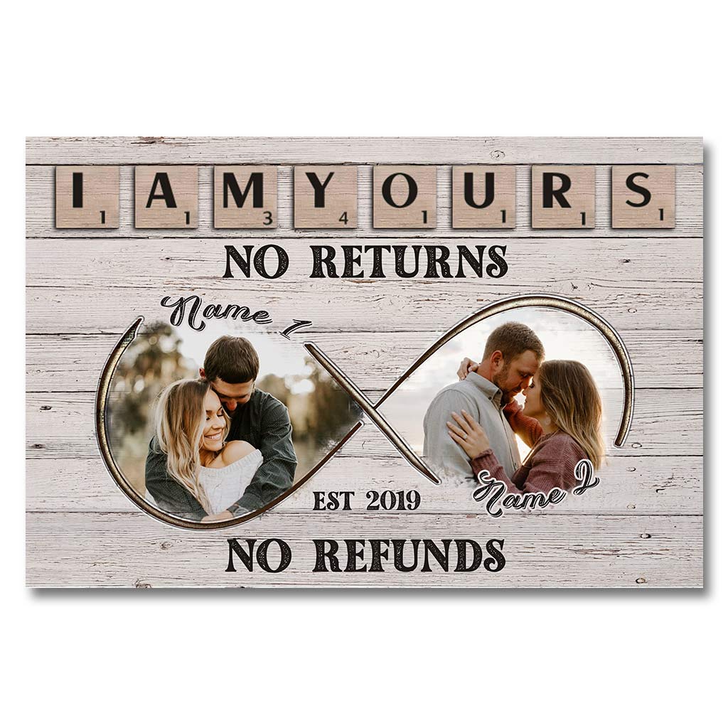 I'm Yours - Personalized Couple Poster