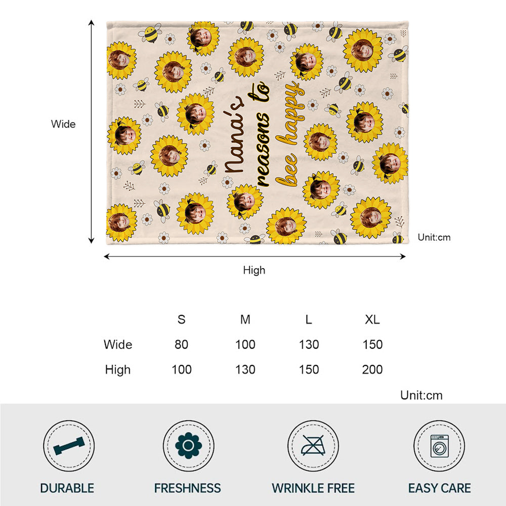 Les raisons de Nana - Cadeau pour grand-mère, maman - Couverture personnalisée