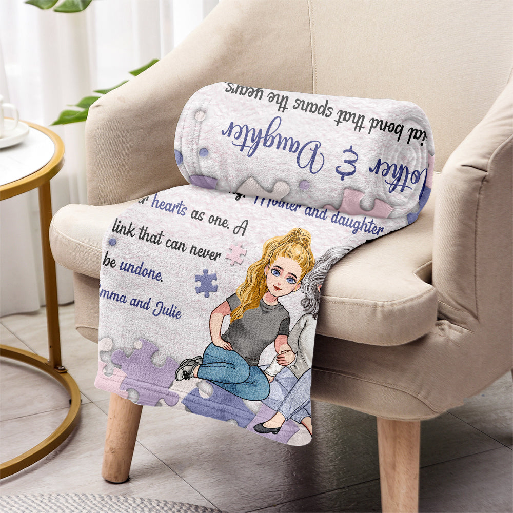 Un lien spécial qui traverse les années - Couverture personnalisée pour la fête des mères