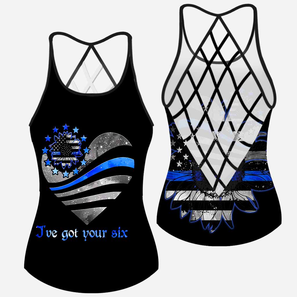 Débardeur Police Cross « Je te couvre »