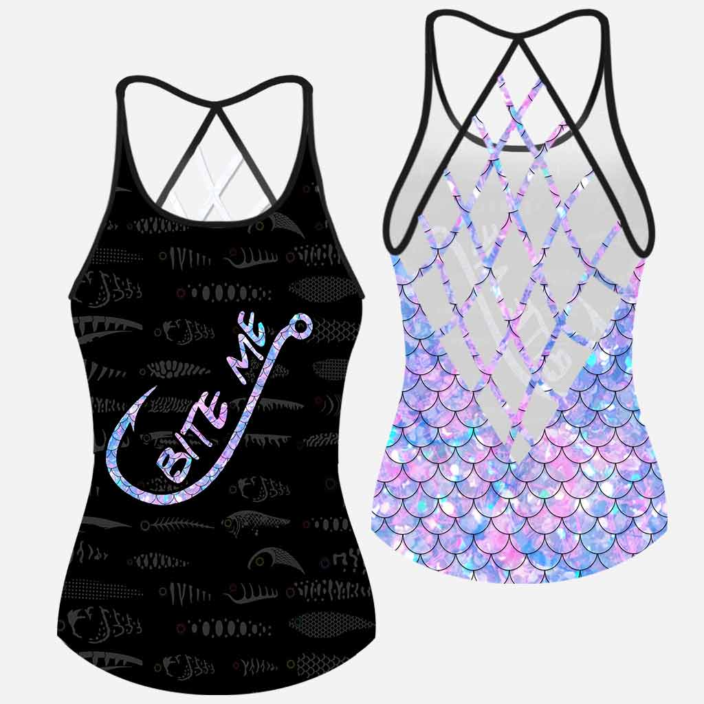 Débardeur de pêche Bite Me - Croix