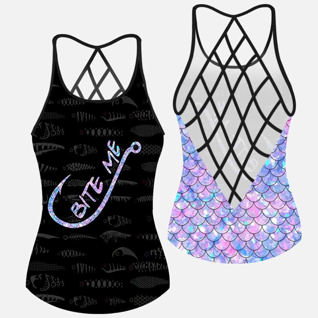 Débardeur de pêche Bite Me - Croix