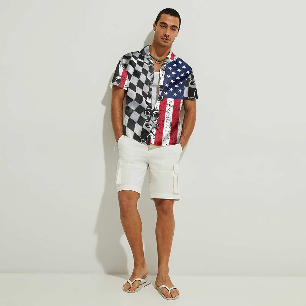 I'm A Simple Man - Independence Day Racing Hawaiian Shirt