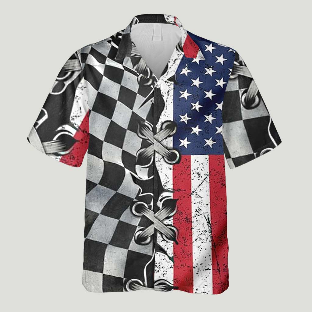 I'm A Simple Man - Independence Day Racing Hawaiian Shirt