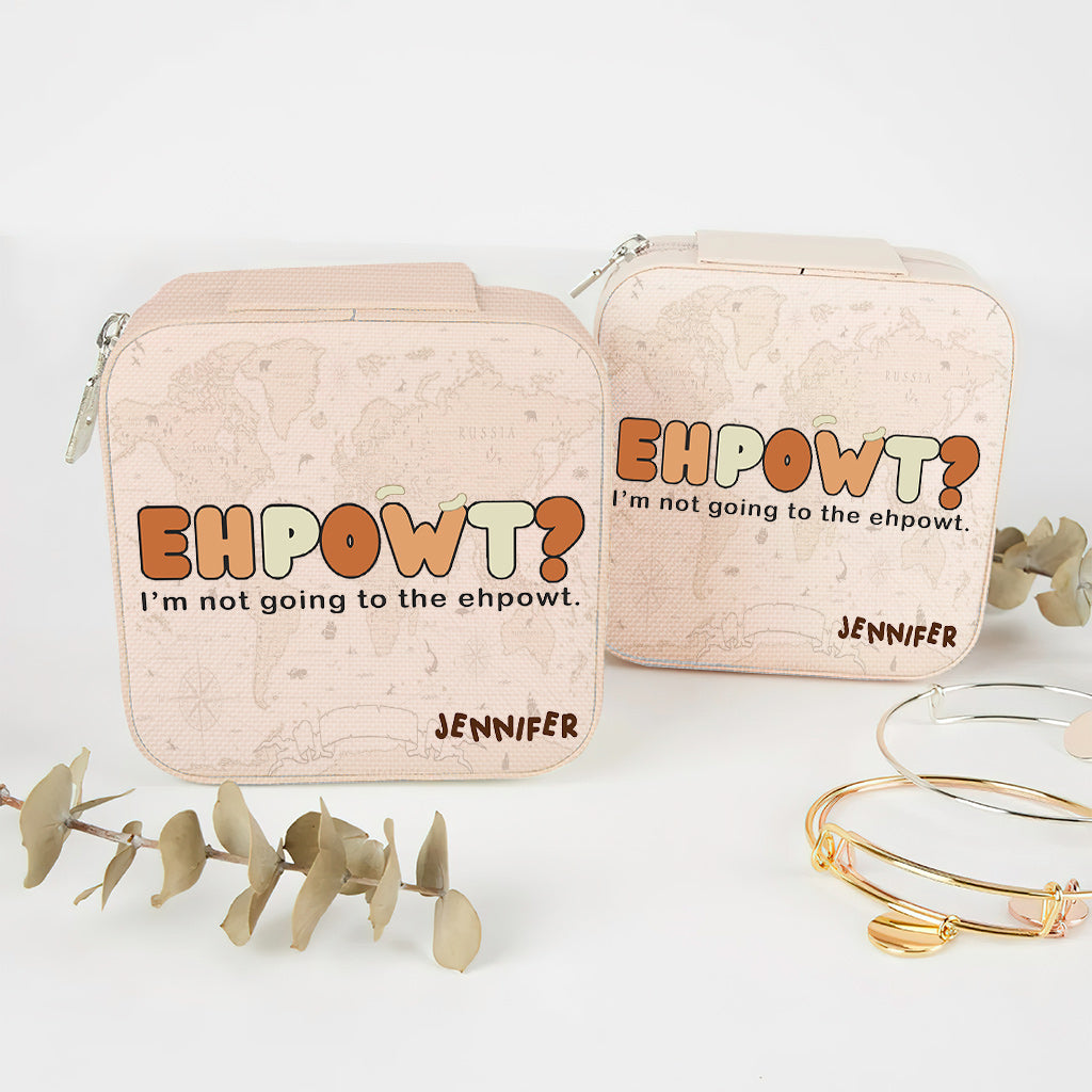 Ehpowt - Boîte à bijoux de voyage personnalisée